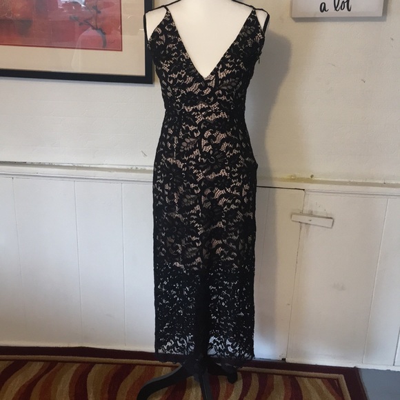 BB Dakota Dresses & Skirts - BB Dakota RSVP Black Lace Dress